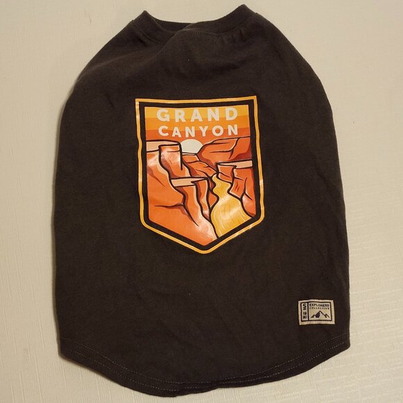 Explorers Collective Grand Canyon Dog t-Shirt New Unused Small Breed Dog - Picture 1 of 5